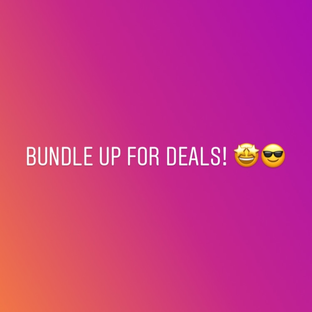 Place multiple items in bundle for deals